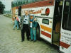 Rastpause im Mai 1993, auf dem Weg nach Remscheid