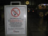 Auch in den Promenaden gilt seit gestern: Totales Rauchverbot!