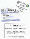 Bus- und Eintrittskarten, dazu ein aktueller Flyer fr's Kleine Derby!